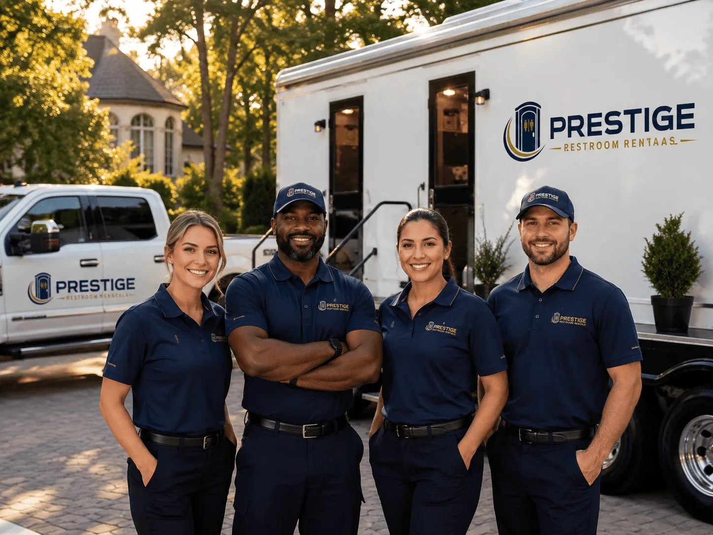 Trusted Luxury Portable Restrooms company in Stowell, TX